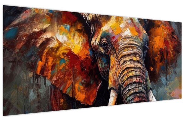 Slika - Slikanje slona (120x50 cm)