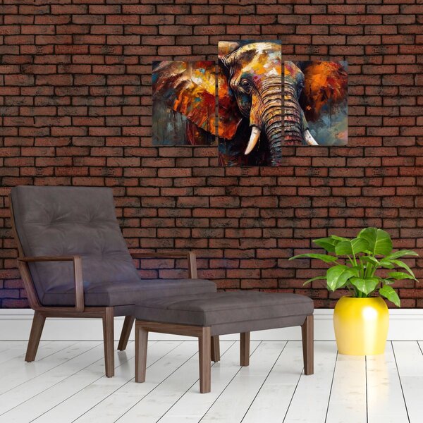 Slika - Slikanje slona (90x60 cm)