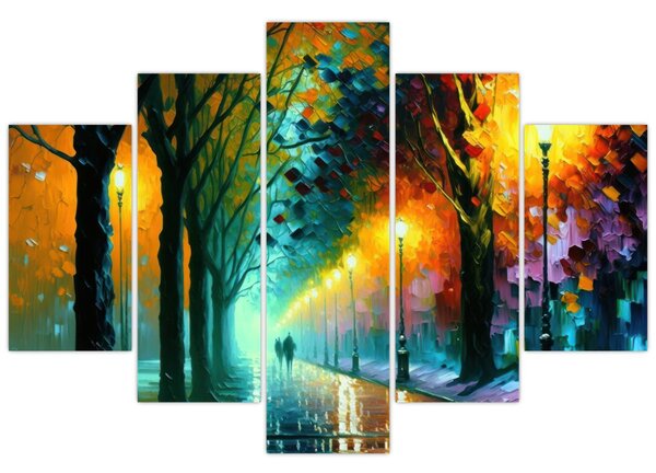 Slika - Noćna šetnja (150x105 cm)