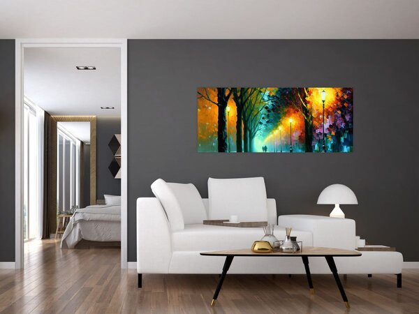 Slika - Noćna šetnja (120x50 cm)