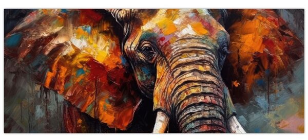 Slika - Slikanje slona (120x50 cm)