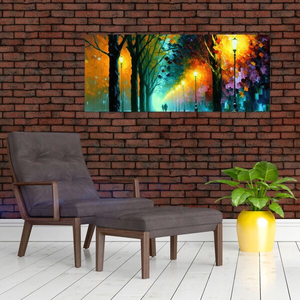 Slika - Noćna šetnja (120x50 cm)