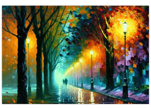 Slika - Noćna šetnja (90x60 cm)