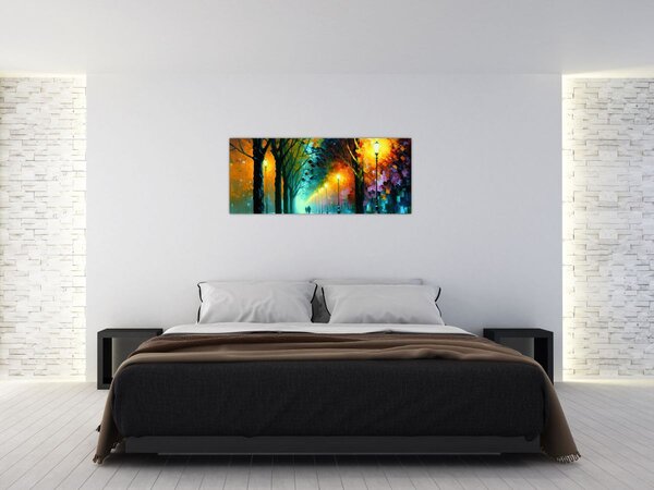 Slika - Noćna šetnja (120x50 cm)