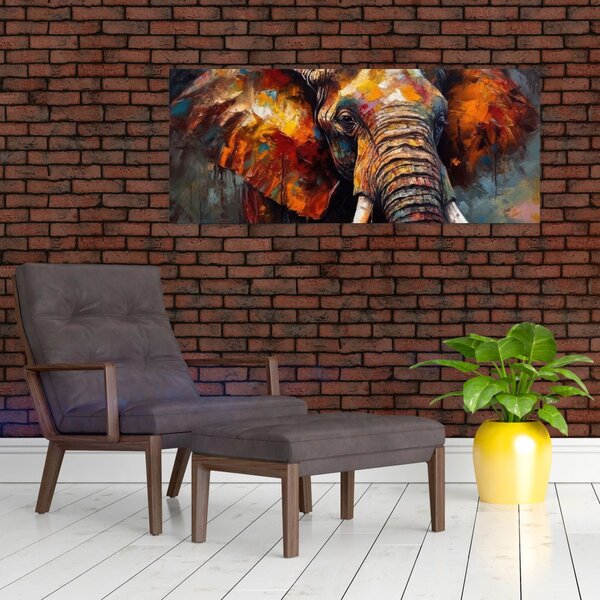 Slika - Slikanje slona (120x50 cm)