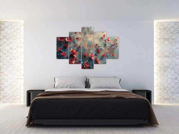 Slika - Vukovi makovi (150x105 cm)