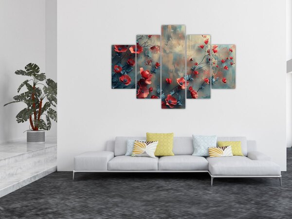 Slika - Vukovi makovi (150x105 cm)
