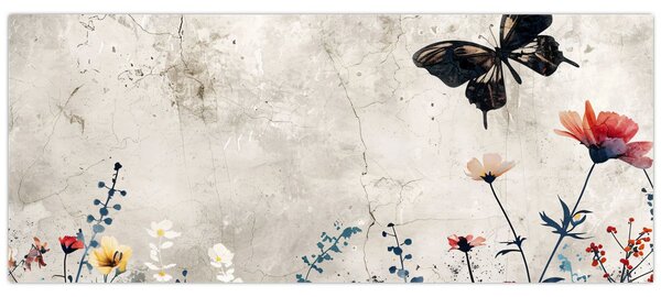 Slika - Livada u betonu (120x50 cm)