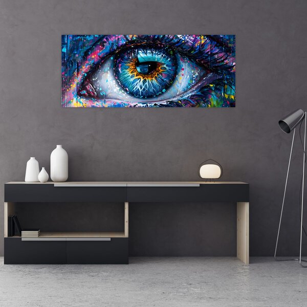 Slika - Slikanje očiju (120x50 cm)