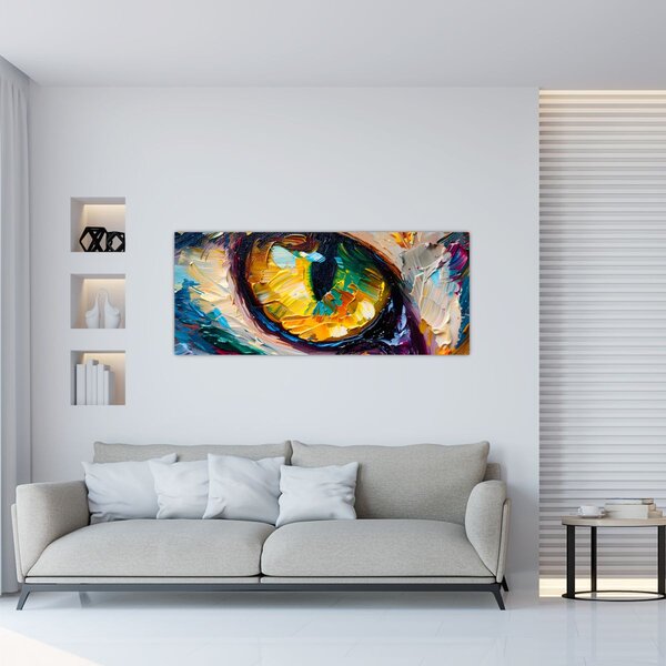 Slika - Slikanje mačjeg oka (120x50 cm)