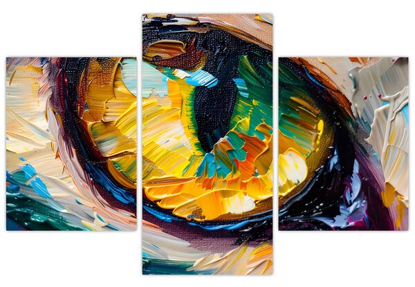 Slika - Slikanje mačjeg oka (90x60 cm)