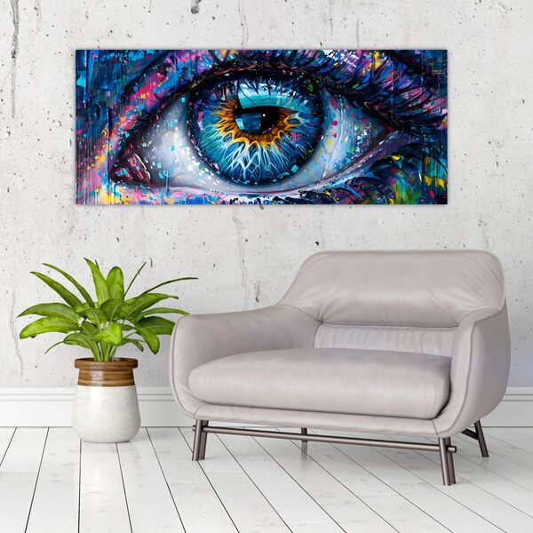 Slika - Slikanje očiju (120x50 cm)