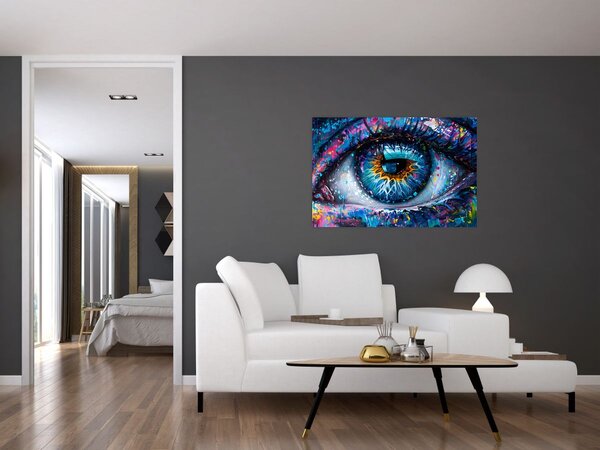 Slika - Slikanje očiju (90x60 cm)