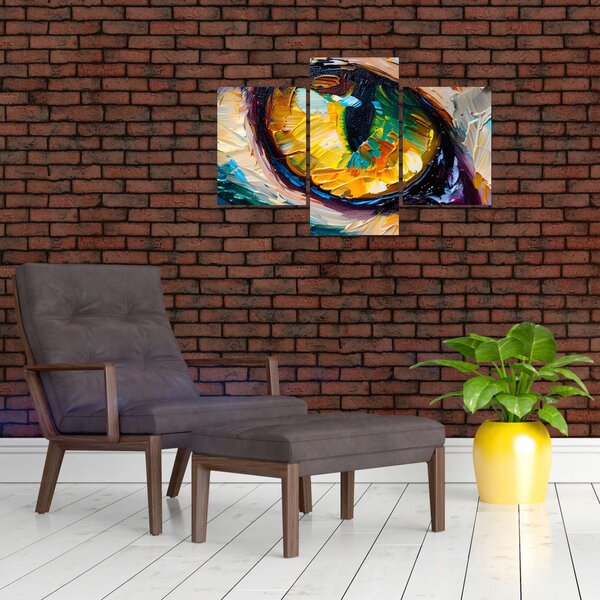 Slika - Slikanje mačjeg oka (90x60 cm)