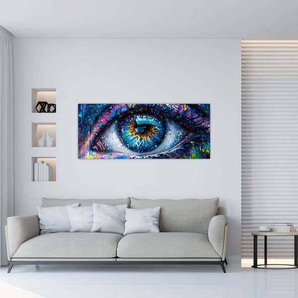 Slika - Slikanje očiju (120x50 cm)