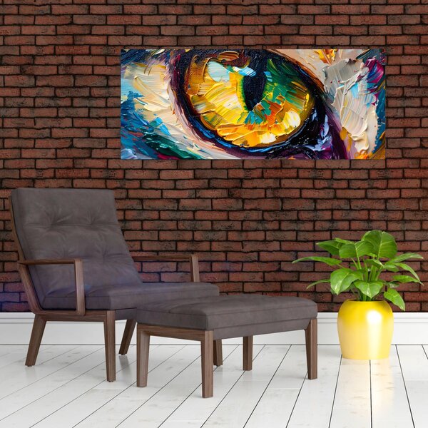 Slika - Slikanje mačjeg oka (120x50 cm)