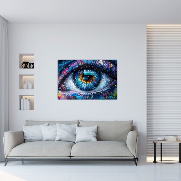 Slika - Slikanje očiju (90x60 cm)