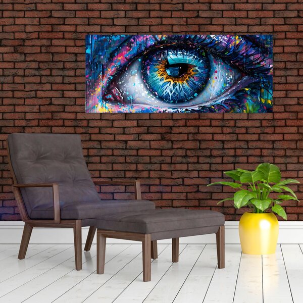 Slika - Slikanje očiju (120x50 cm)