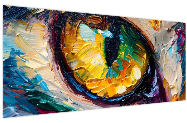 Slika - Slikanje mačjeg oka (120x50 cm)
