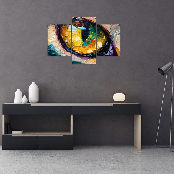 Slika - Slikanje mačjeg oka (90x60 cm)