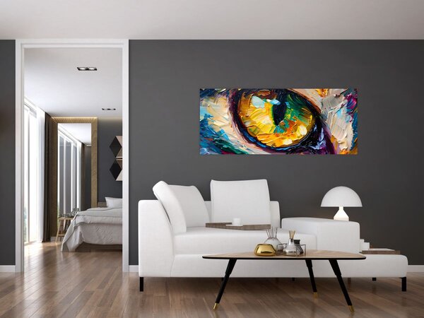 Slika - Slikanje mačjeg oka (120x50 cm)
