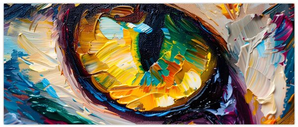 Slika - Slikanje mačjeg oka (120x50 cm)