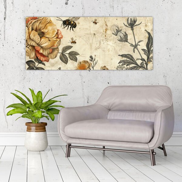Slika - Pčelinja livada (120x50 cm)