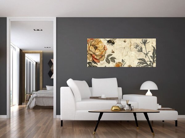 Slika - Pčelinja livada (120x50 cm)
