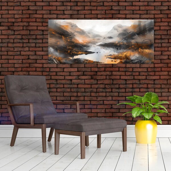 Slika - Slikanje planinskih pejzaža (120x50 cm)