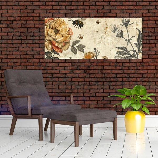 Slika - Pčelinja livada (120x50 cm)