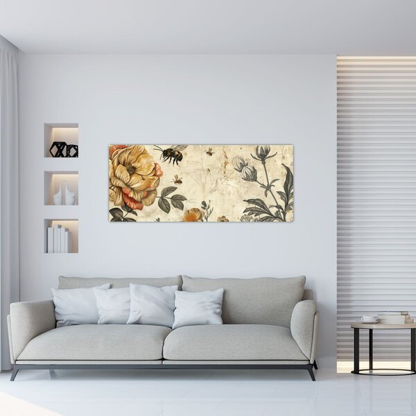 Slika - Pčelinja livada (120x50 cm)