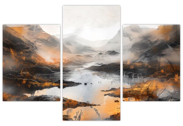 Slika - Slikanje planinskih pejzaža (90x60 cm)