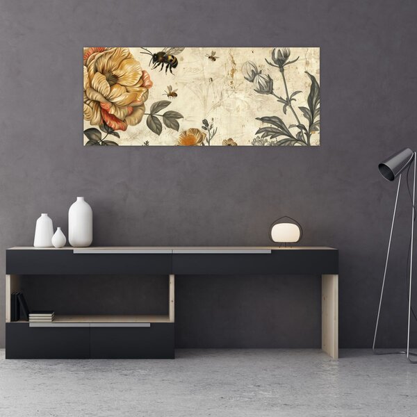 Slika - Pčelinja livada (120x50 cm)