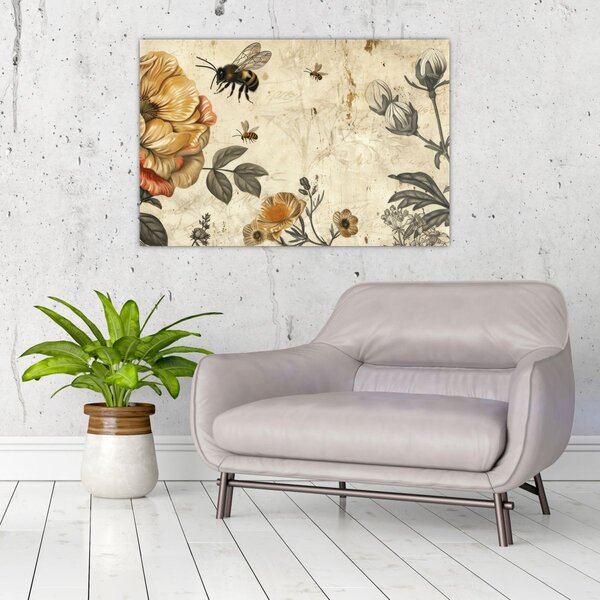 Slika - Pčelinja livada (90x60 cm)