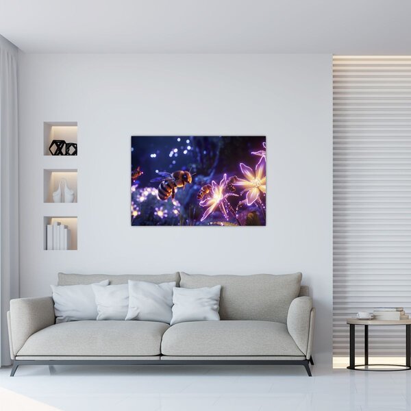 Slika - Pčelinja livada III. (90x60 cm)