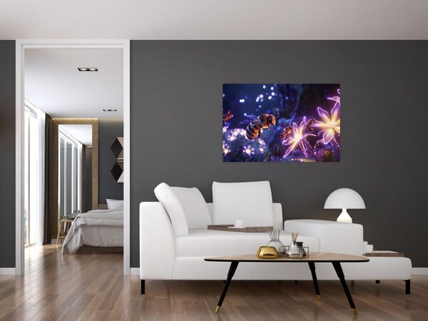Slika - Pčelinja livada III. (90x60 cm)
