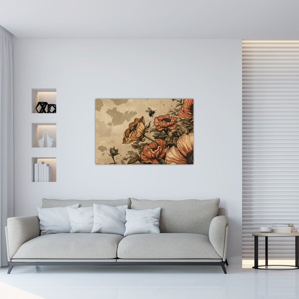 Slika - Pčelinja livada II. (90x60 cm)
