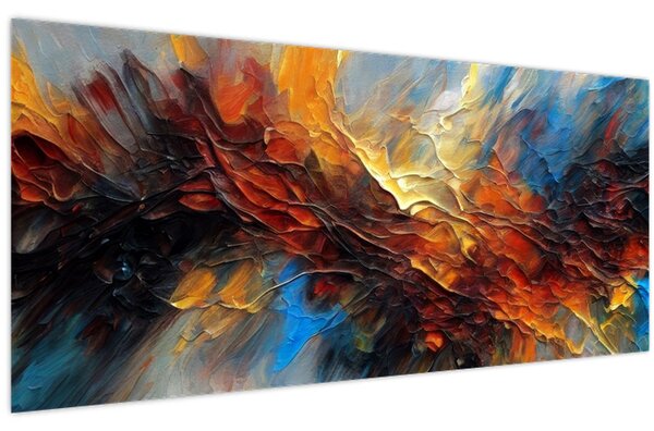 Slika - Tekstura boje (120x50 cm)