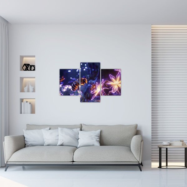 Slika - Pčelinja livada III. (90x60 cm)