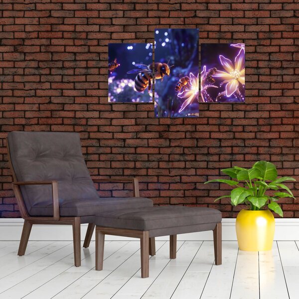 Slika - Pčelinja livada III. (90x60 cm)