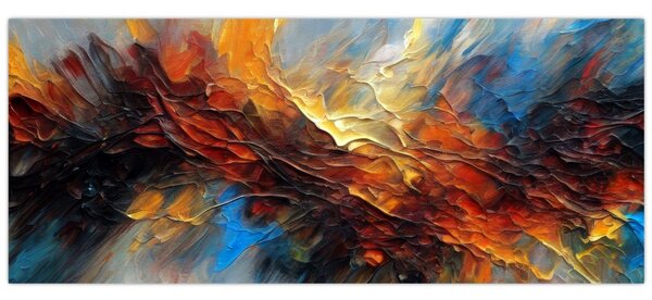 Slika - Tekstura boje (120x50 cm)