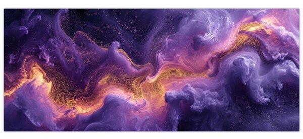 Slika - Ljubičasta maglica (120x50 cm)
