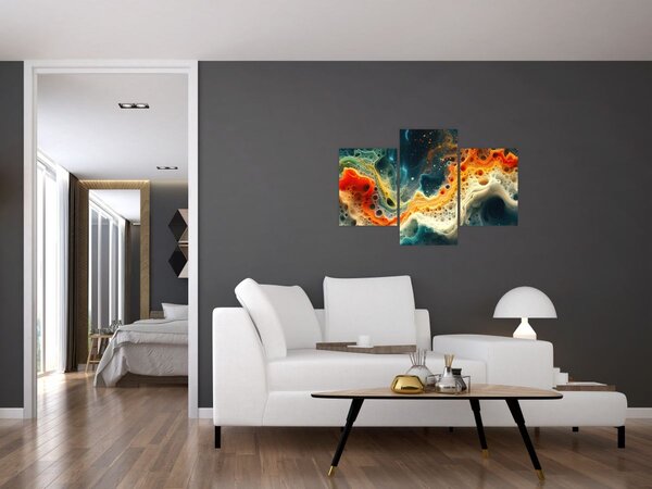 Slika - Moderna apstrakcija (90x60 cm)