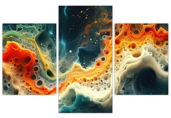 Slika - Moderna apstrakcija (90x60 cm)