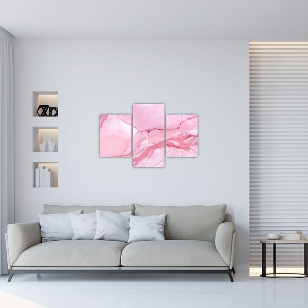 Slika - Ružičasti mramor (90x60 cm)