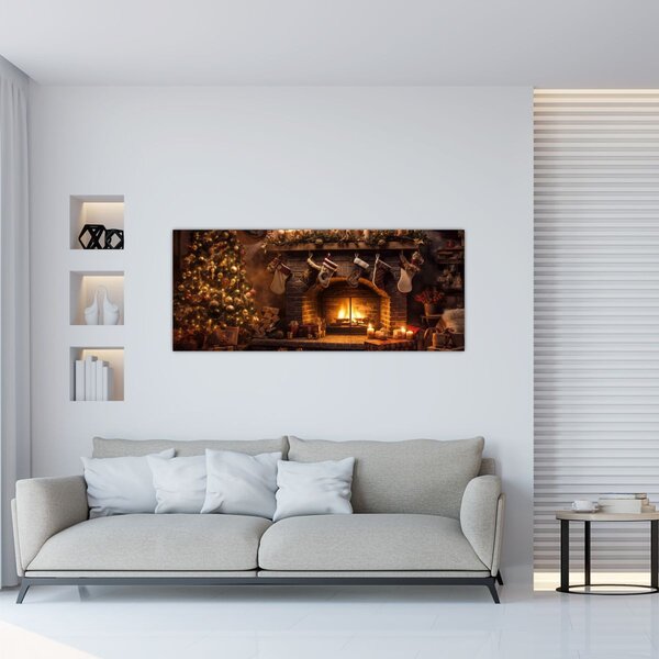 Slika - Božićni ugođaj (120x50 cm)