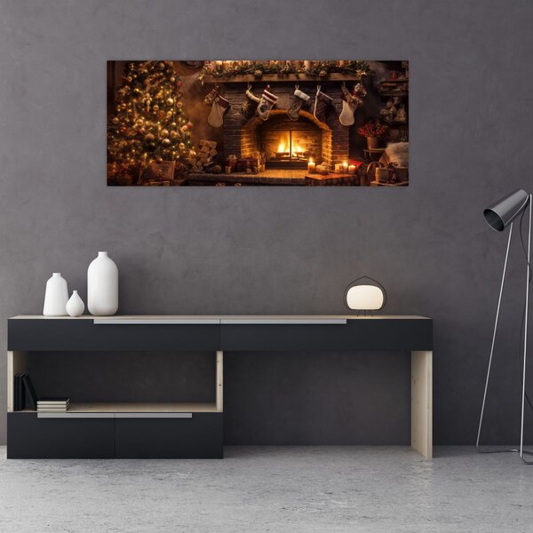 Slika - Božićni ugođaj (120x50 cm)