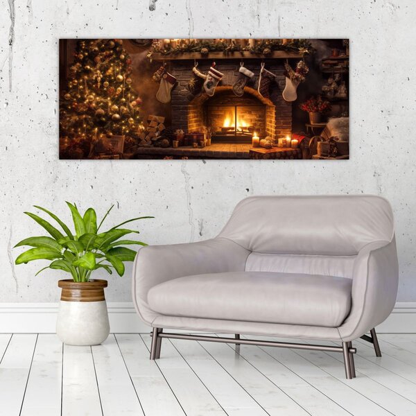 Slika - Božićni ugođaj (120x50 cm)