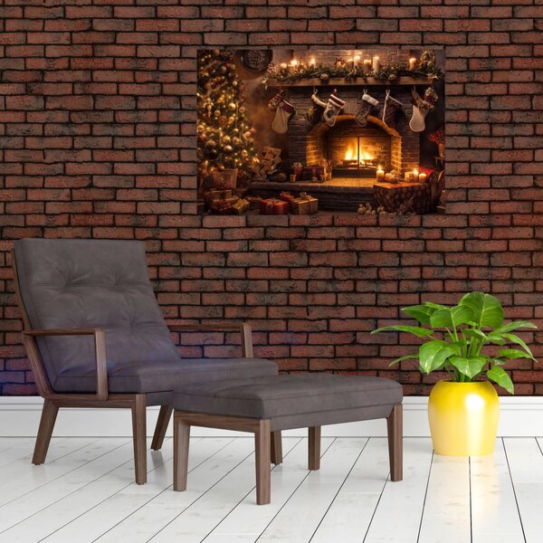 Slika - Božićni ugođaj (90x60 cm)