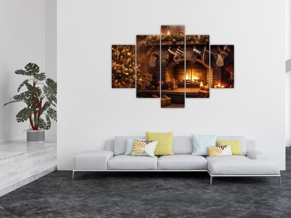 Slika - Božićni ugođaj (150x105 cm)